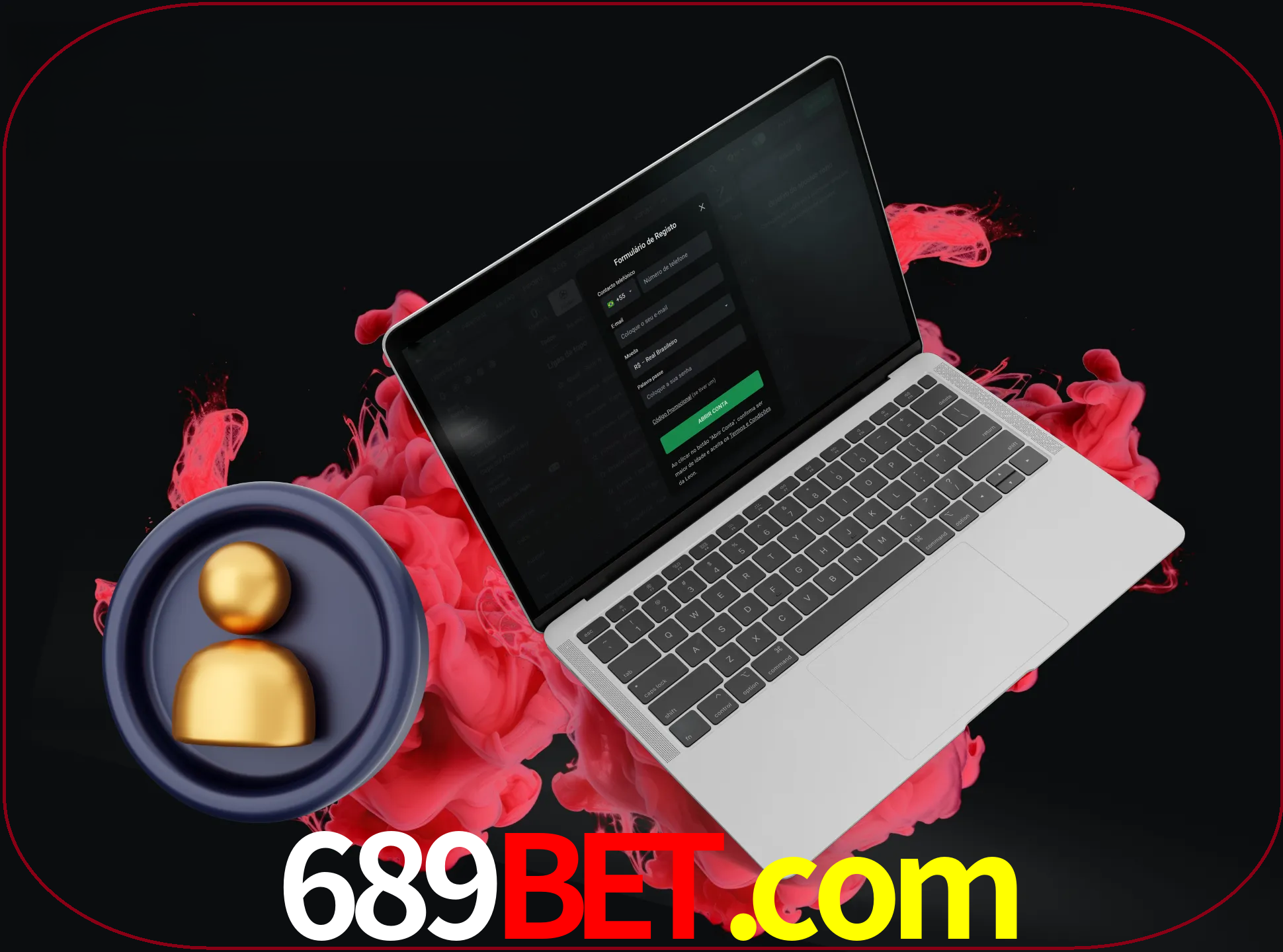 No cabeçalho do site 689bet, clique no botão que o levará a um formulário especial onde terá de introduzir as suas informações actuais.